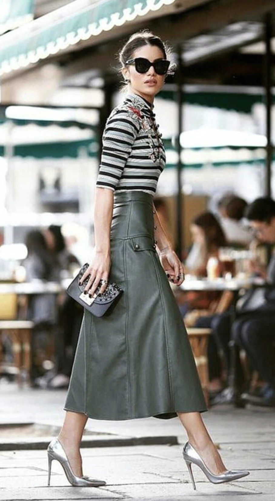 Saia midi volta a ser tendencia