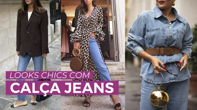 como ficar mais ELEGANTE com calça JEANS