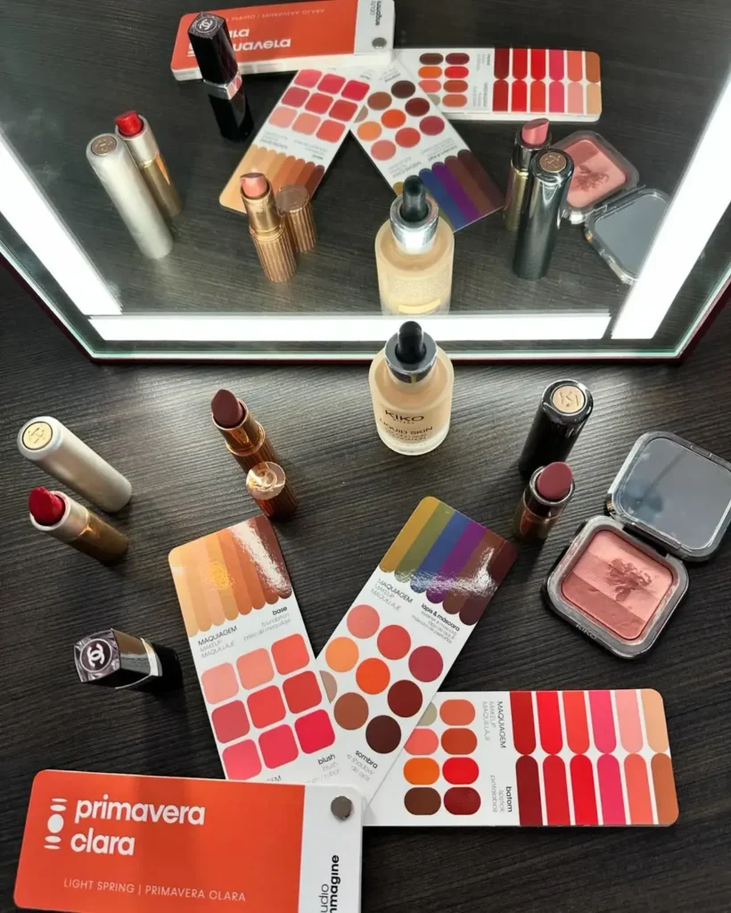 Coloração Pessoal Cartelas