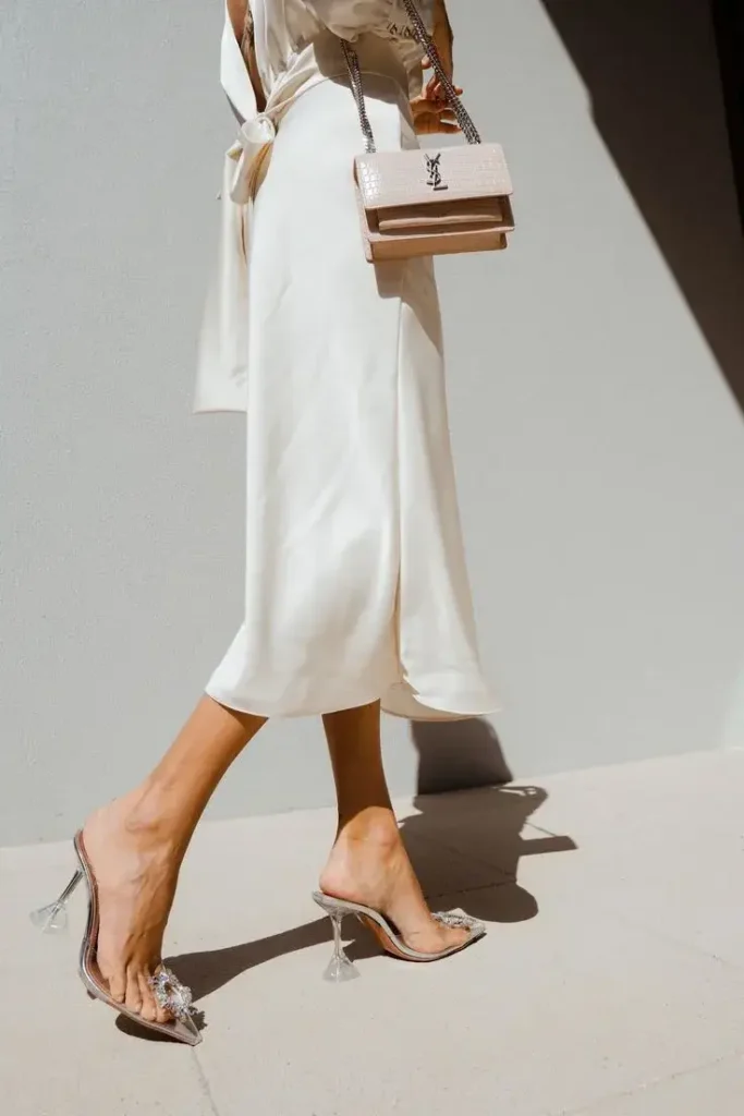 Look Impacto com Salto de Acrílico