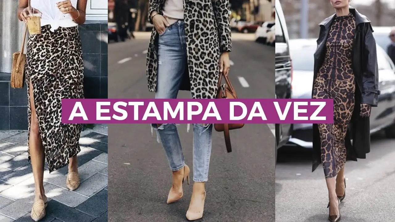 Estampa de Oncinha, como ficar elegante?