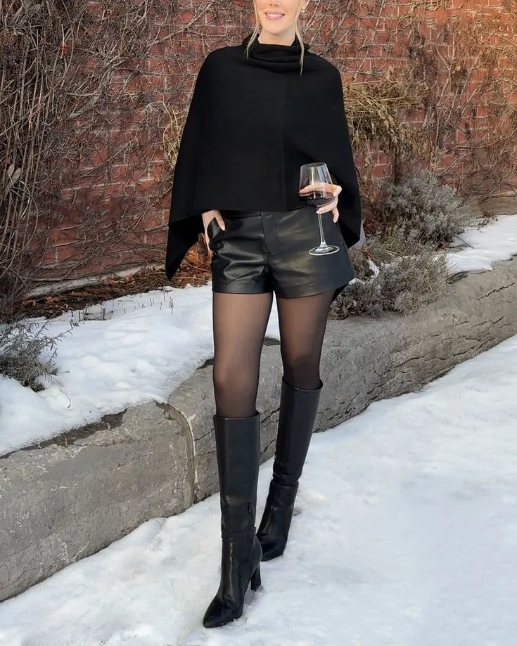 Short Meia Calça e Bota