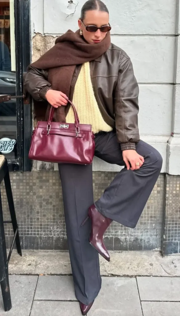 look com volume e texturas