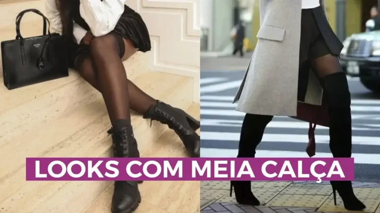 Como montar looks com Meia Calça!