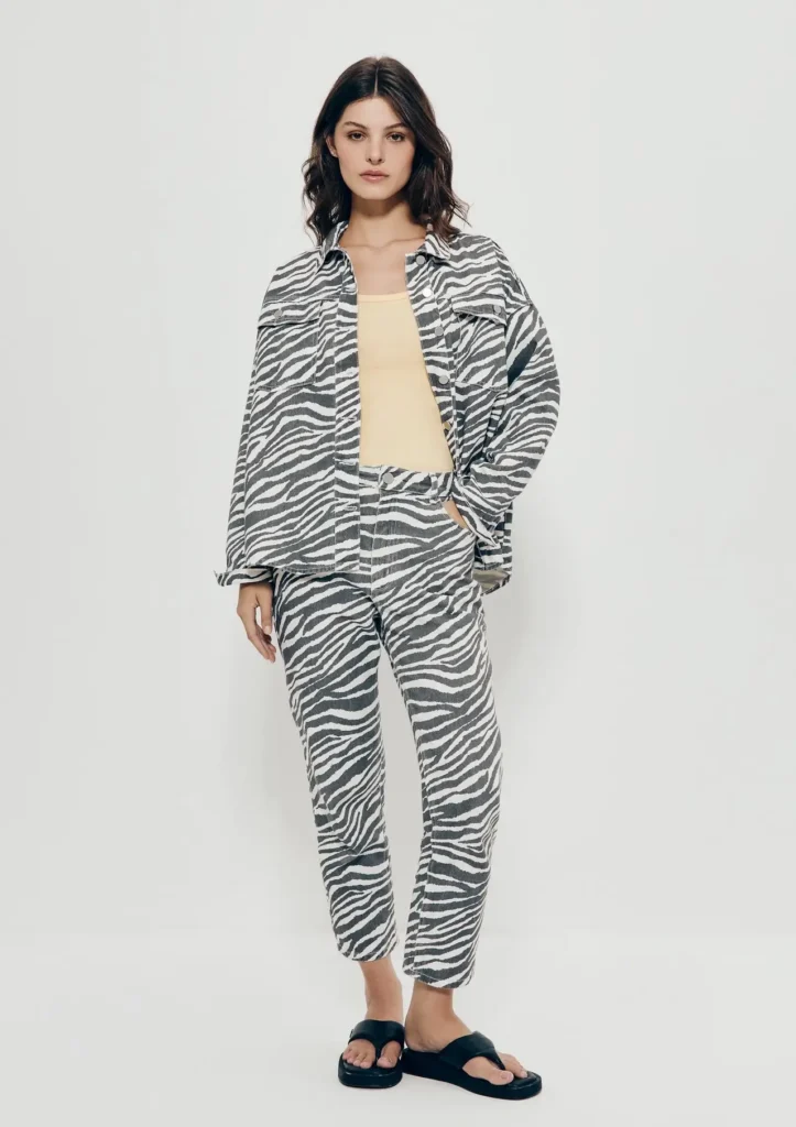 zebra look inteiro