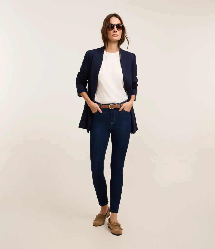 Blazer com Calça Skinny