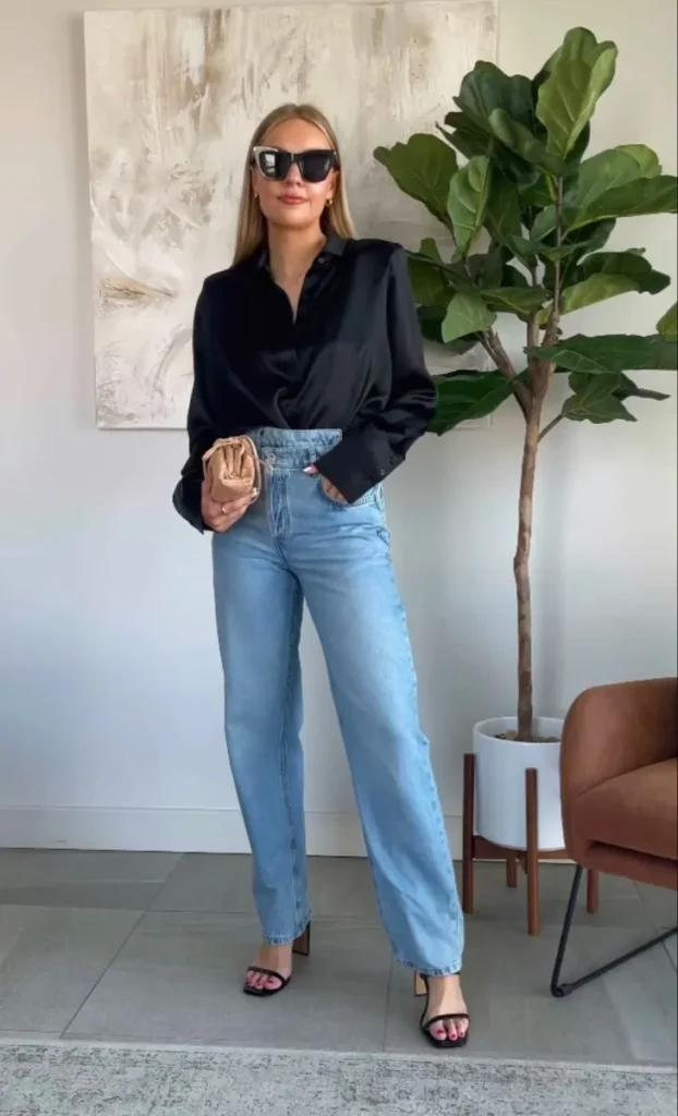 Calça Jeans Reta