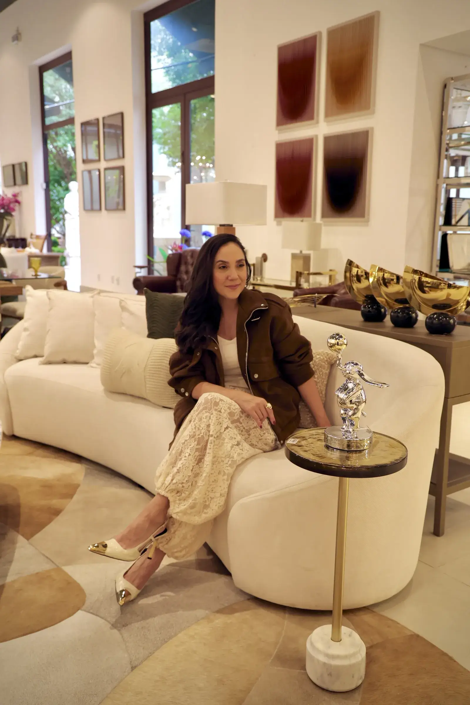 Camila Gaio - Calça Aladim de Renda