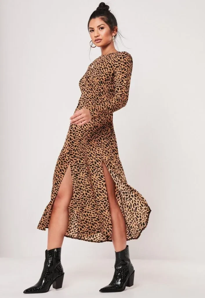 Vestido Estampa de Oncinha