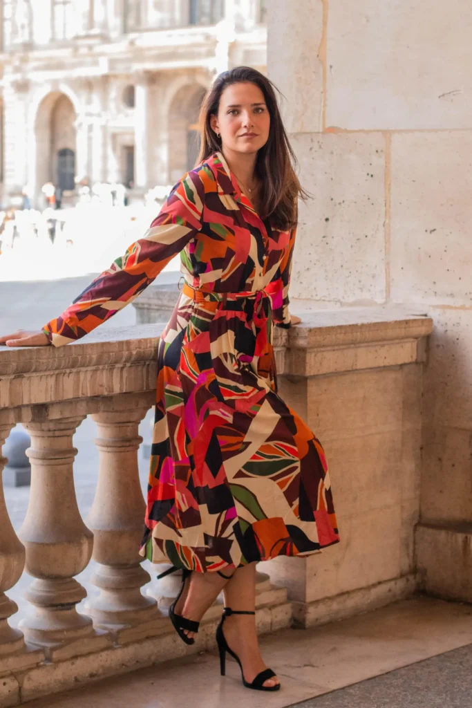 Vestido Longo Multicolorido