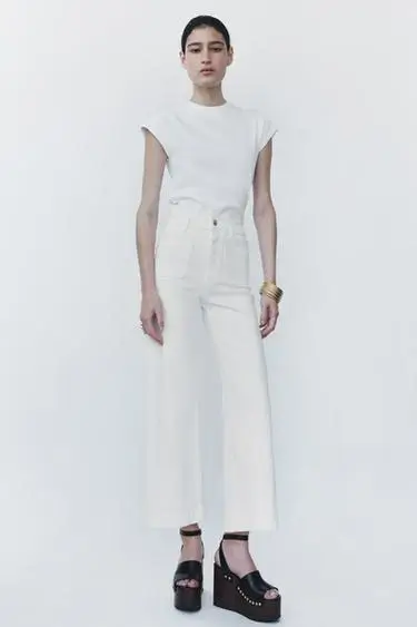 Wide Leg Clara Cintura Alta - Zara