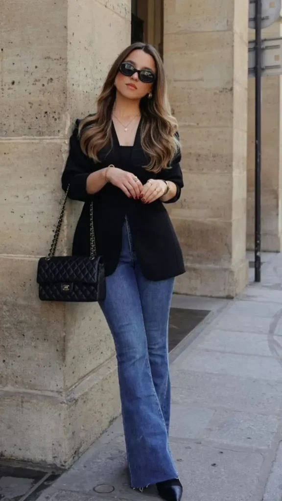 Blazer Preto Alongado