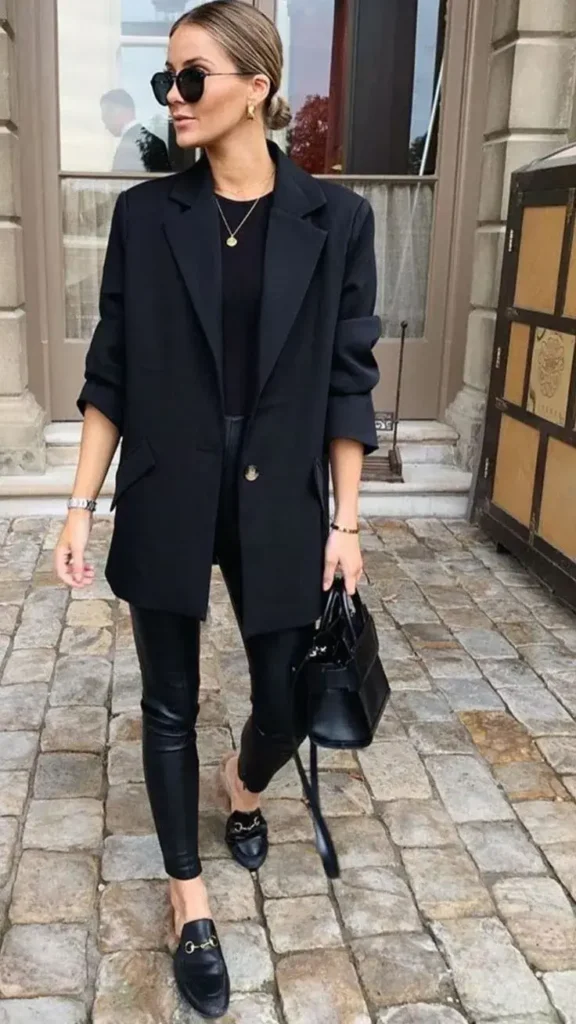 Blazer com Calça skinny