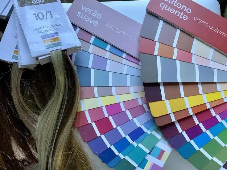 Cabelo Tons de Cores - Coloração Pessoal