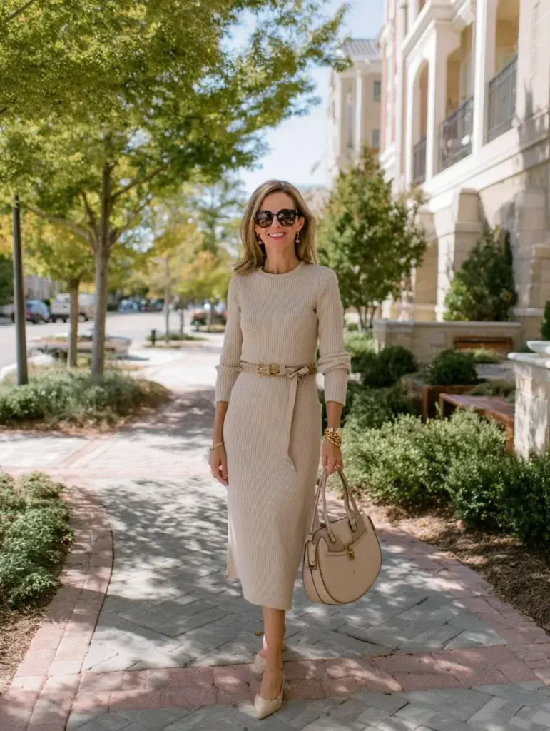 Cinto na Mesma Cor do Look