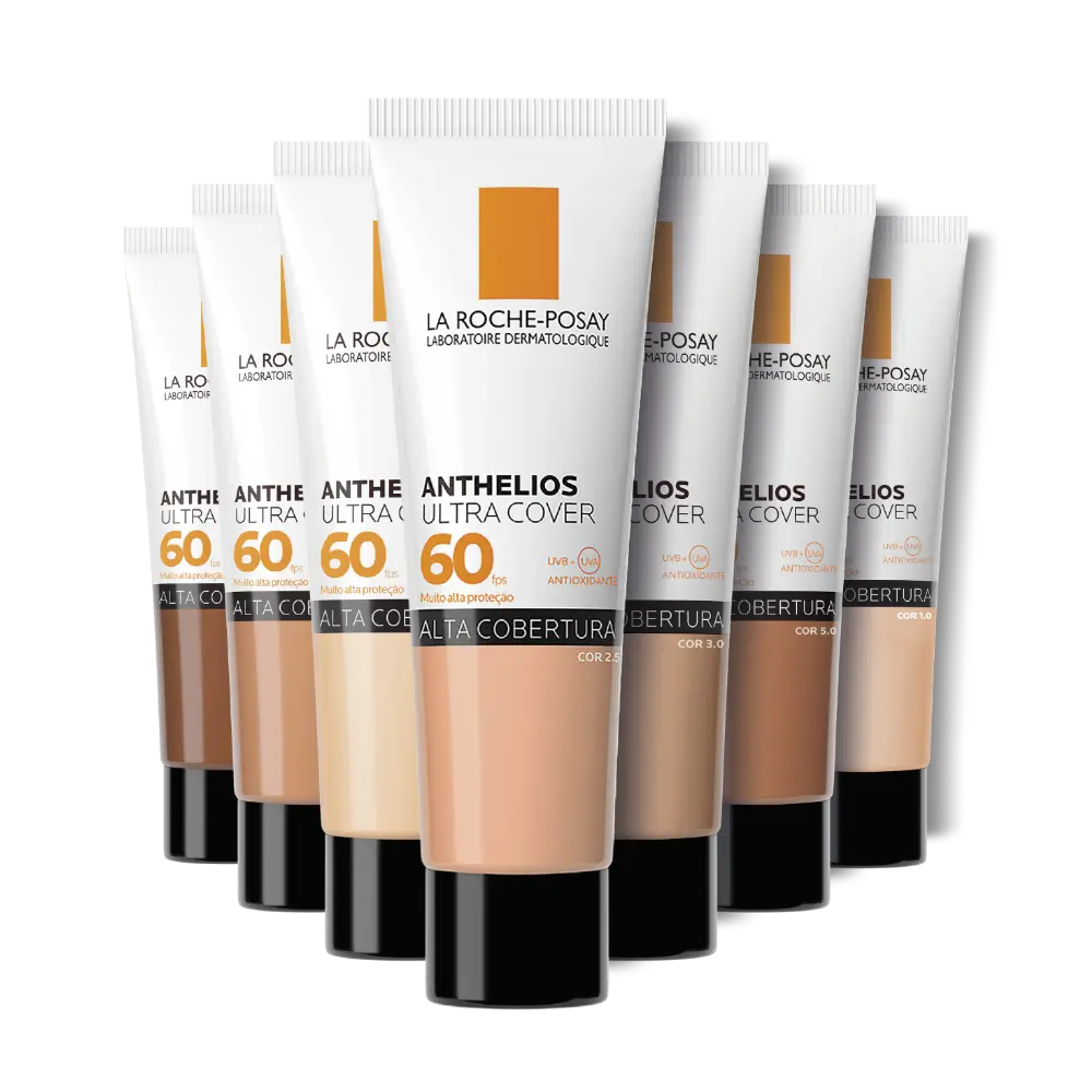 Protetor Solar Facial com Cor Alta Cobertura - La Roche Posay