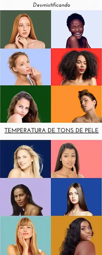 Tons de Pele Distintas