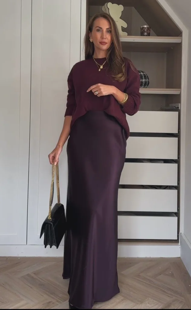 Look todo Ameixa Negra