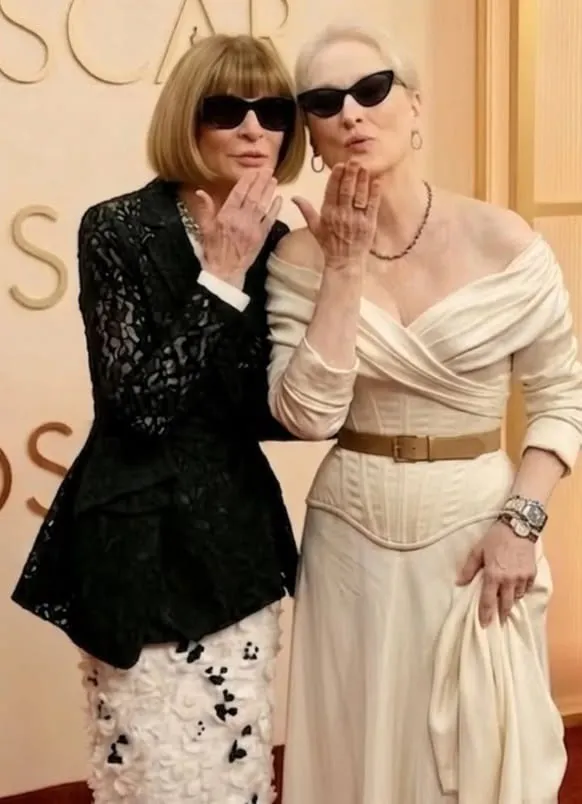 Meryl Streep e Anna Wintour 2