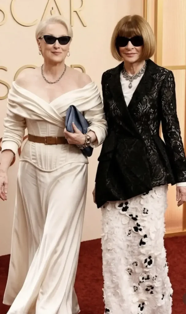 Meryl Streep e Anna Wintour