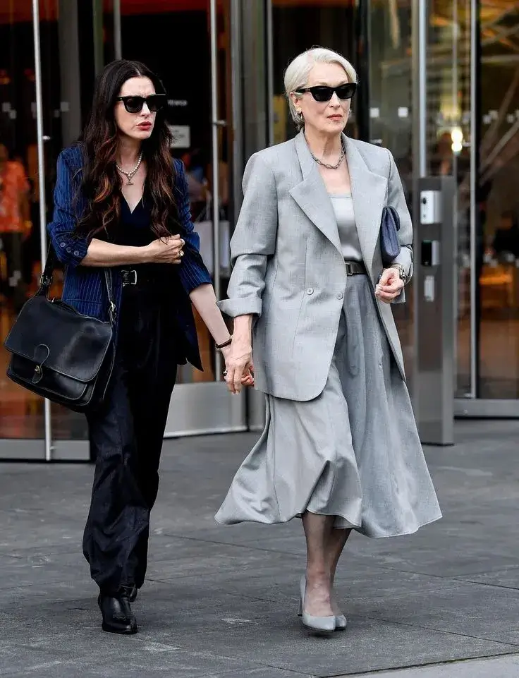 anne hathaway e meryl streep