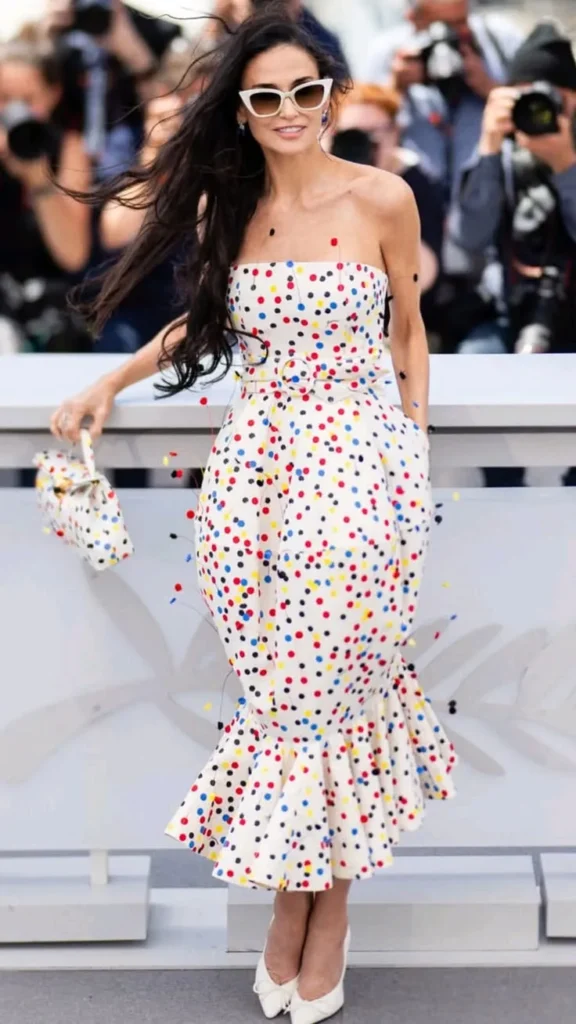 Demi Moore - Veste Jacquemus