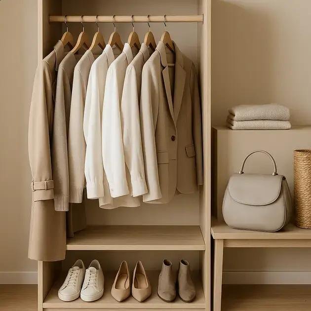 Como montar um guarda-roupa inteligente usando cores neutras que nunca saem de moda