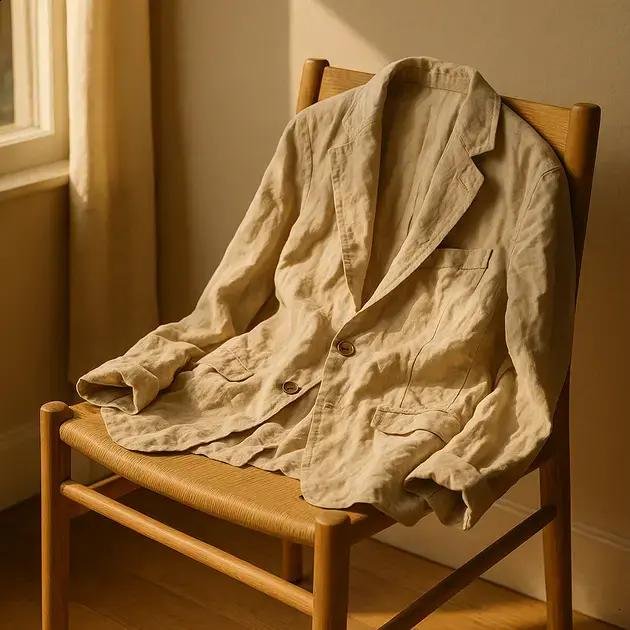 Por que algumas roupas parecem elegantes mesmo estando amassadas? O papel dos tecidos naturais no estilo sofisticado